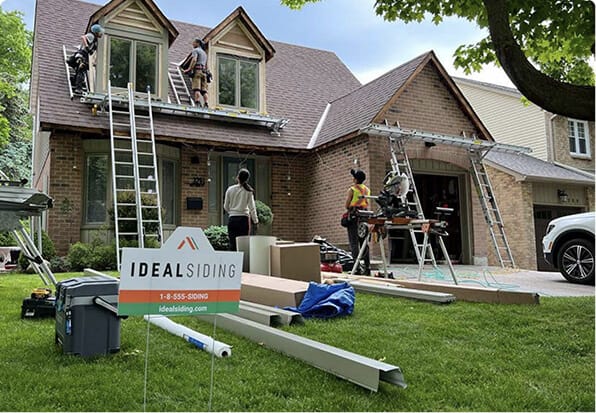 Full house siding replacement