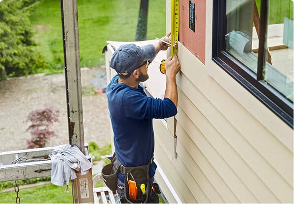 Partial siding replacement 
