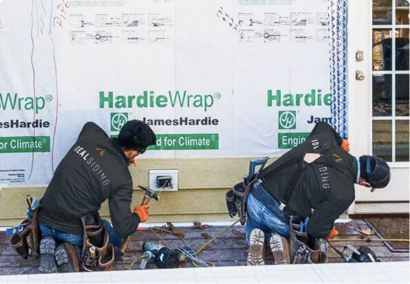 Repair of damaged areas
